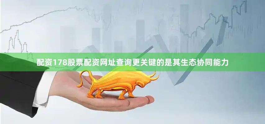 配资178股票配资网址查询更关键的是其生态协同能力